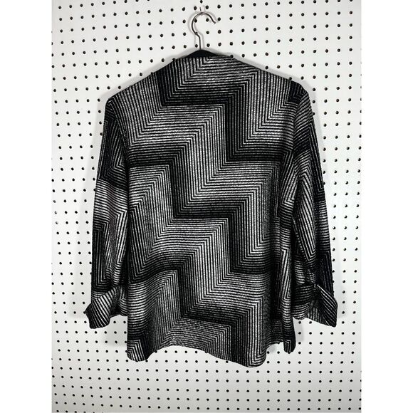 Joseph Ribkoff geometrical print blazer jacket size 8 - Picture 2 of 4